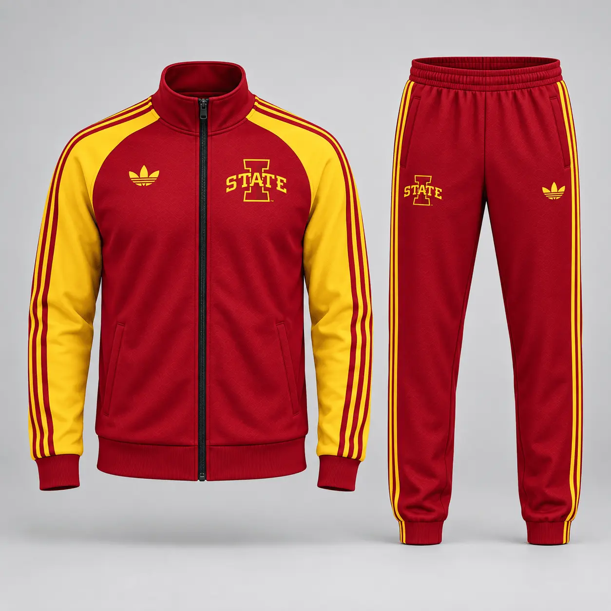 Iowa State Cyclones | Premium NCAA Game Day Jacket & Jogger Set NY - Image 2