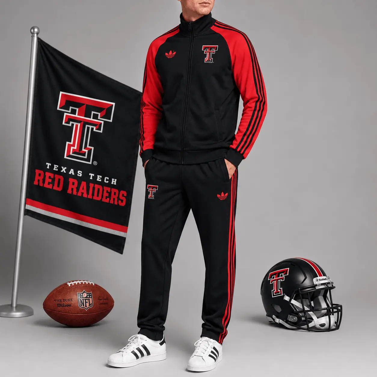 Texas Tech Red Raiders | Premium NCAA Game Day Jacket & Jogger Set NY