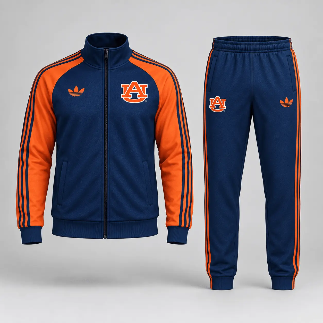 Auburn Tigers | Premium NCAA Game Day Jacket & Jogger Set NY - Image 2