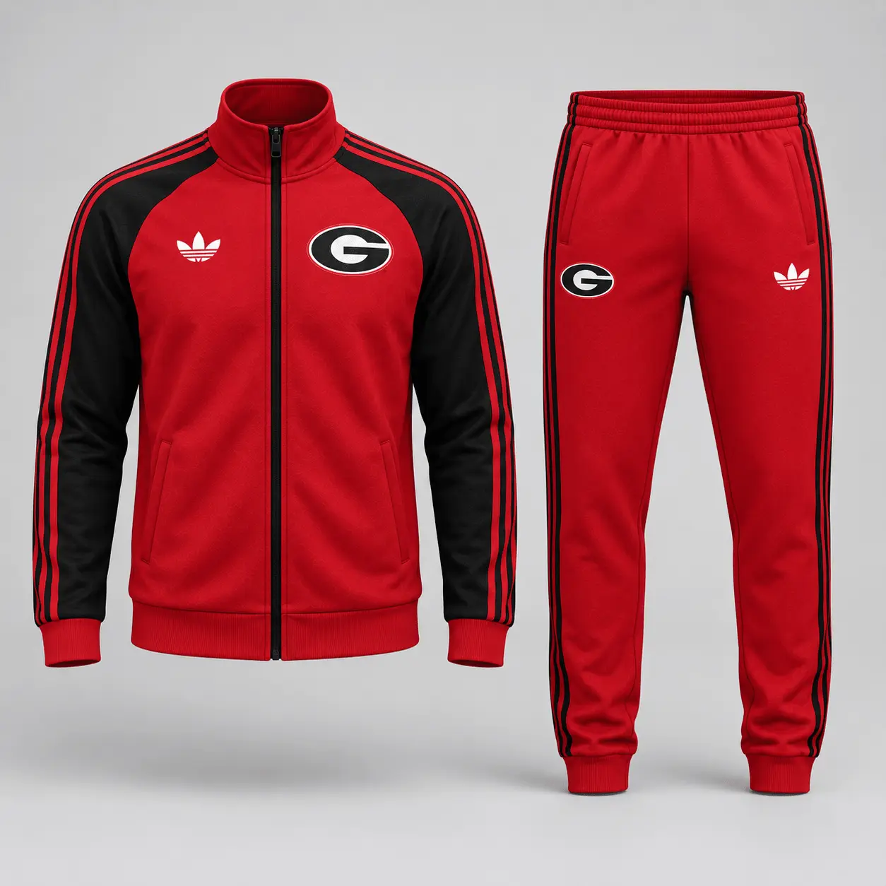Georgia Bulldogs | Premium NCAA Game Day Jacket & Jogger Set NY - Image 2