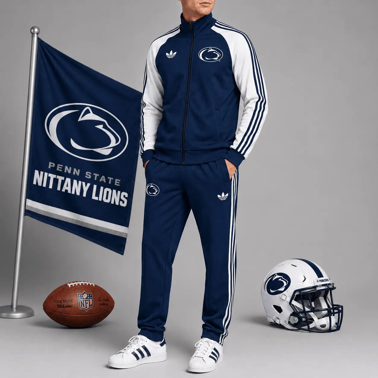 Penn State Nittany Lions | Premium NCAA Game Day Jacket & Jogger Set NY