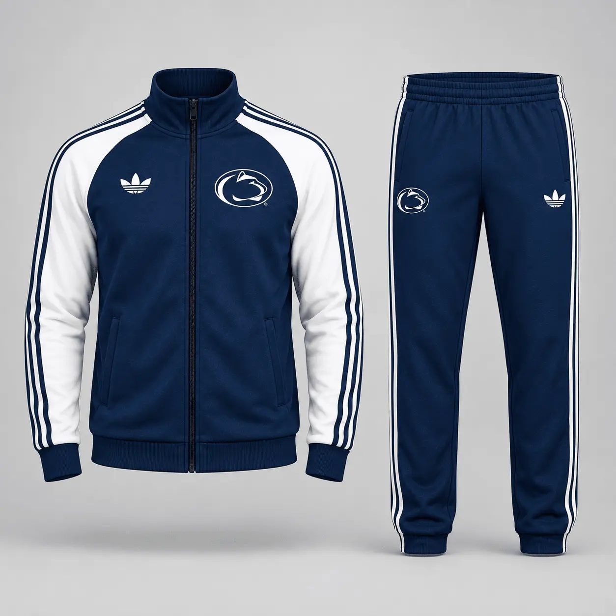 Penn State Nittany Lions | Premium NCAA Game Day Jacket & Jogger Set NY - Image 2