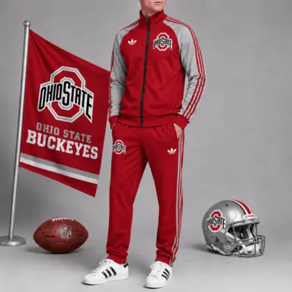 Ohio State Buckeyes | Premium NCAA Game Day Jacket & Jogger Set NY