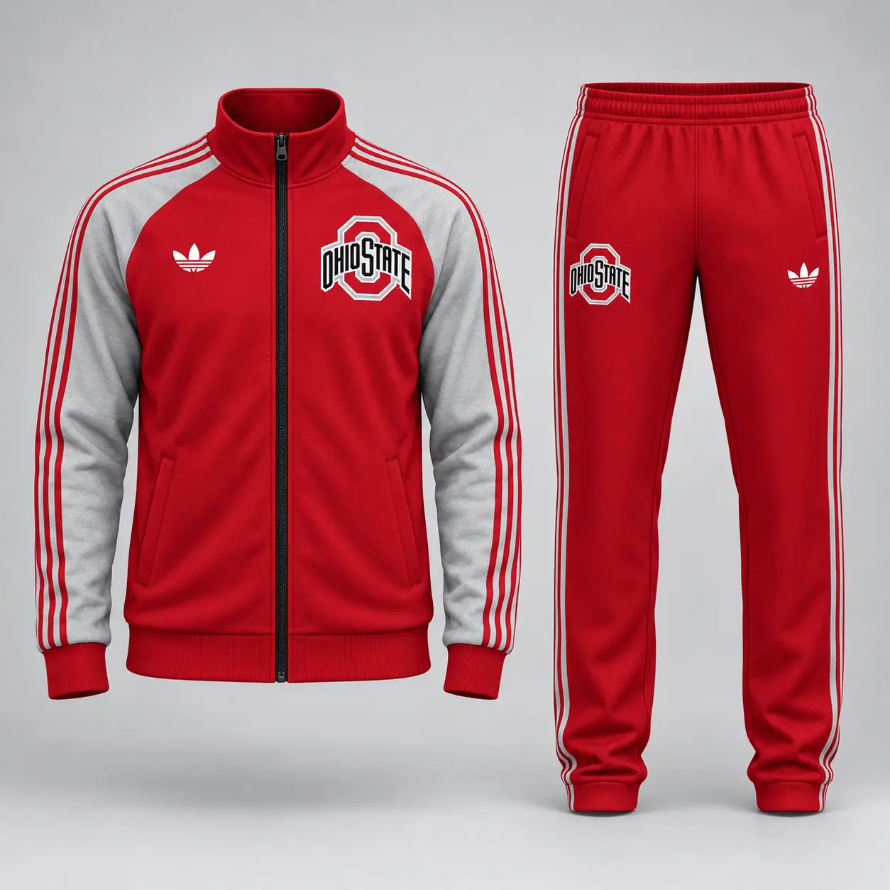 Ohio State Buckeyes | Premium NCAA Game Day Jacket & Jogger Set NY - Image 2