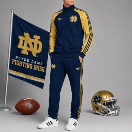 Notre Dame Fighting Irish | Premium NCAA Game Day Jacket & Jogger Set NY