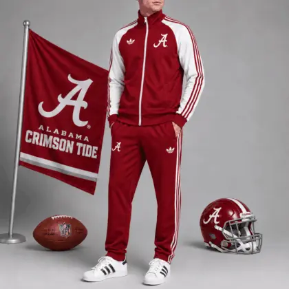 Alabama Crimson Tide | Premium NCAA Game Day Jacket & Jogger Set NY