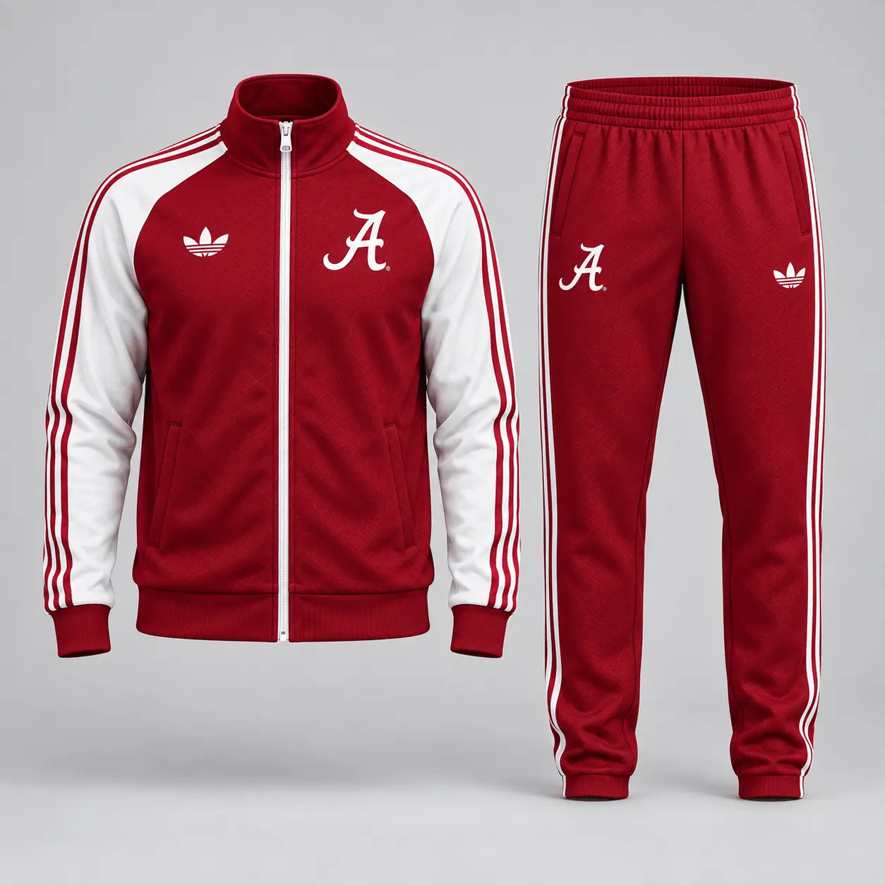 Alabama Crimson Tide | Premium NCAA Game Day Jacket & Jogger Set NY - Image 2