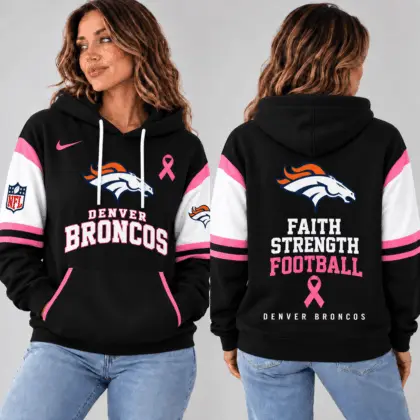 Denver Broncos | Premium NFL Breast Cancer Awareness Hoodie NTT