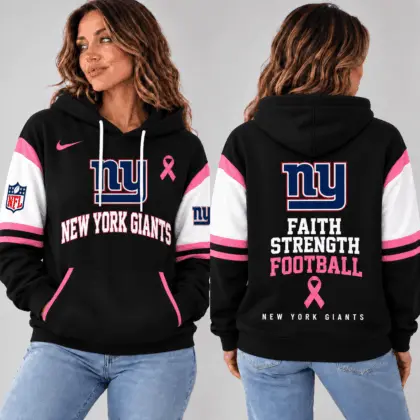 New York Giants | Premium NFL Breast Cancer Awareness Hoodie NTT