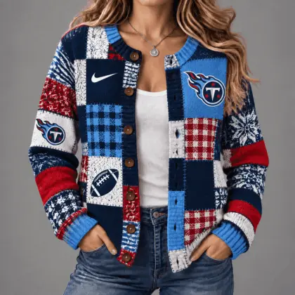 Tennessee Titans | Premium NFL Game Day Knit Cardigan NY