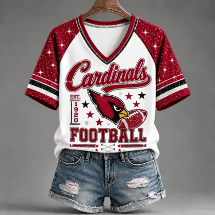 Arizona Cardinals | Premium NFL Starry Spirit V-neck NY
