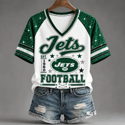 New York Jets | Premium NFL Starry Spirit V-neck NY
