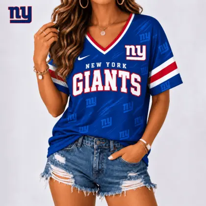 New York Giants | Premium NFL Team Spirit V-Neck Shirt NY