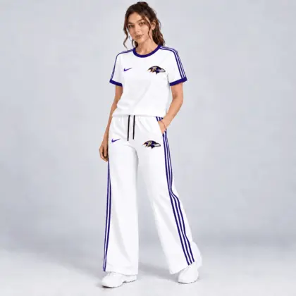 Baltimore Ravens | Premium NFL Casual T-Shirt & Pants TD