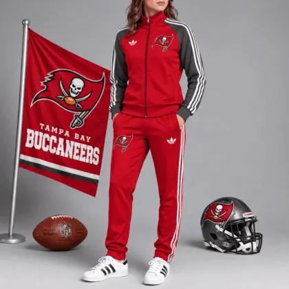Tampa Bay Buccaneers | Premium NFL Women’s Athletic Jacket & Jogger Set NY