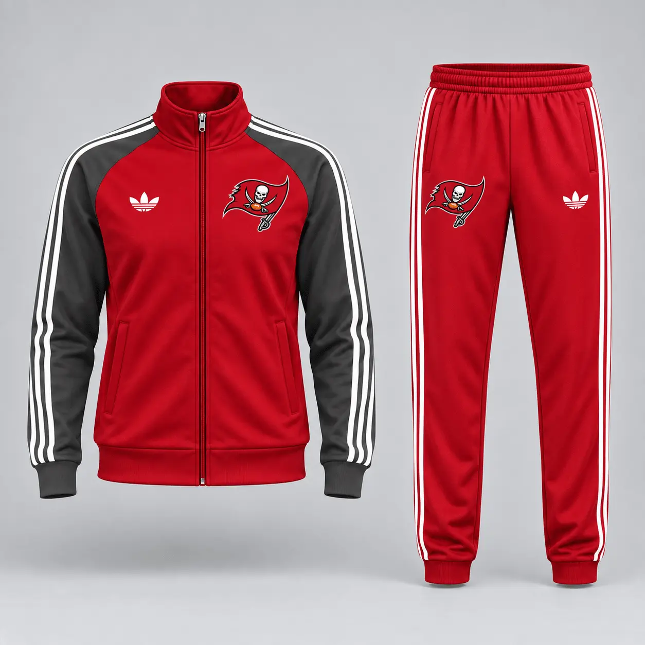 Tampa Bay Buccaneers | Premium NFL Women’s Athletic Jacket & Jogger Set NY - Image 2