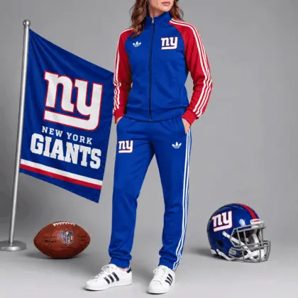 New York Giants | Premium NFL Women’s Athletic Jacket & Jogger Set NY