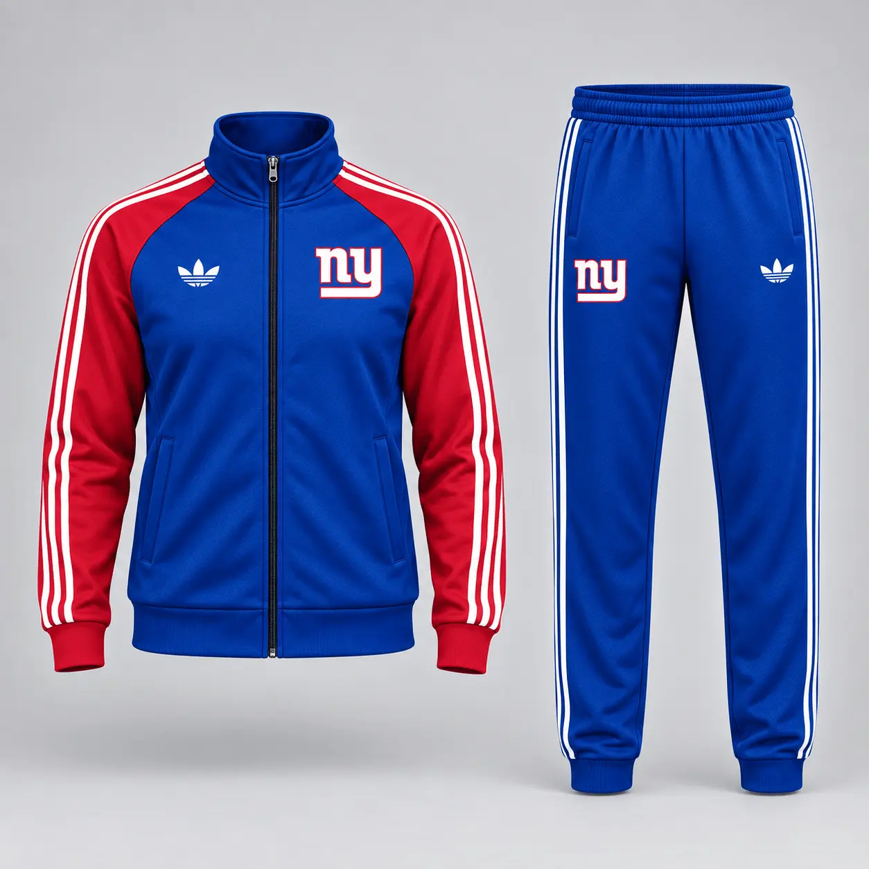 New York Giants | Premium NFL Women’s Athletic Jacket & Jogger Set NY - Image 2