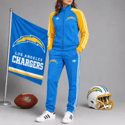 Los Angeles Chargers | Premium NFL Women’s Athletic Jacket & Jogger Set NY