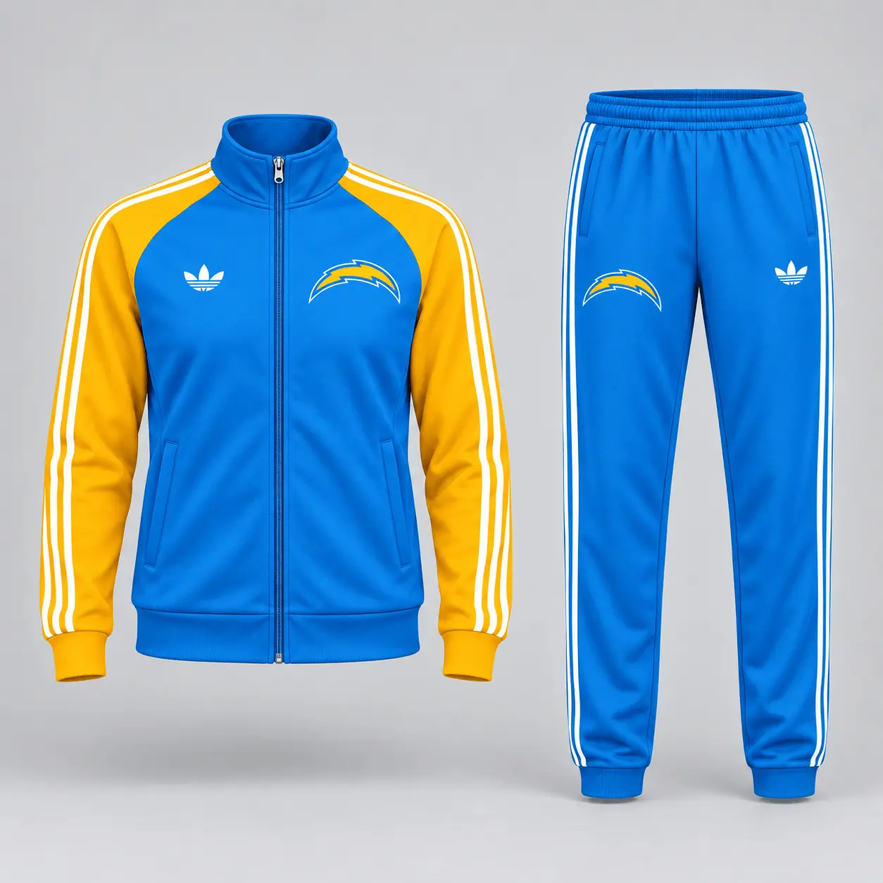 Los Angeles Chargers | Premium NFL Women’s Athletic Jacket & Jogger Set NY - Image 2