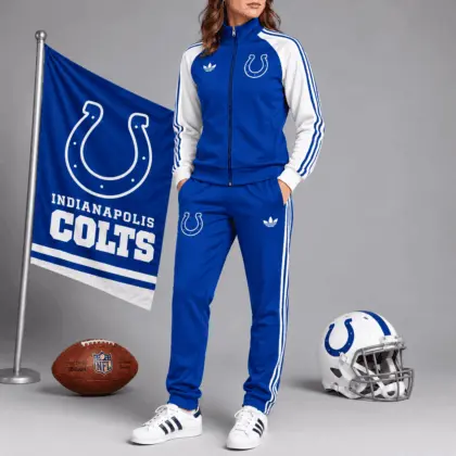 Indianapolis Colts | Premium NFL Women’s Athletic Jacket & Jogger Set NY