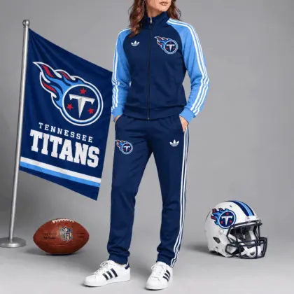 Tennessee Titans | Premium NFL Women’s Athletic Jacket & Jogger Set NY