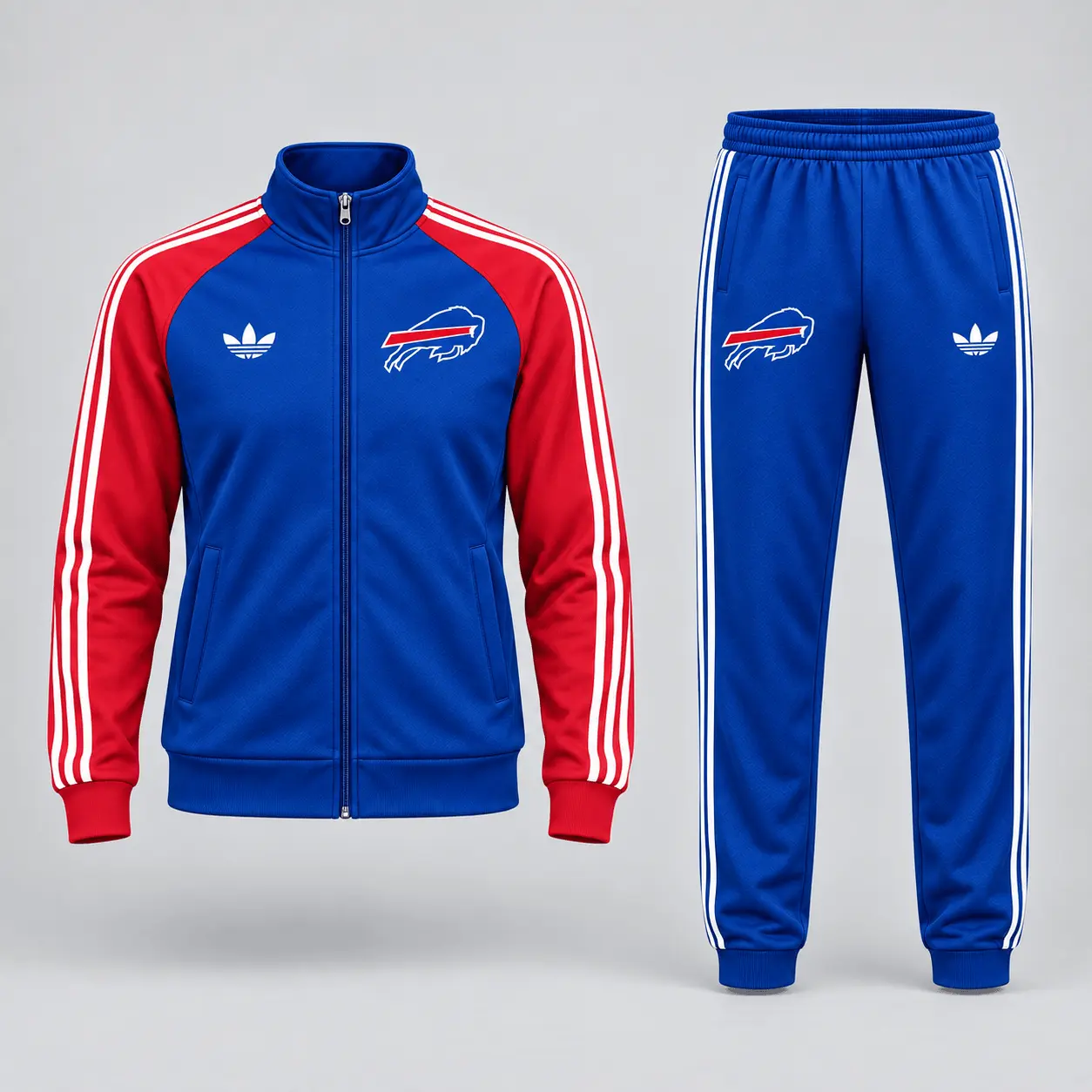 Buffalo Bills | Premium NFL Women’s Athletic Jacket & Jogger Set NY - Image 2