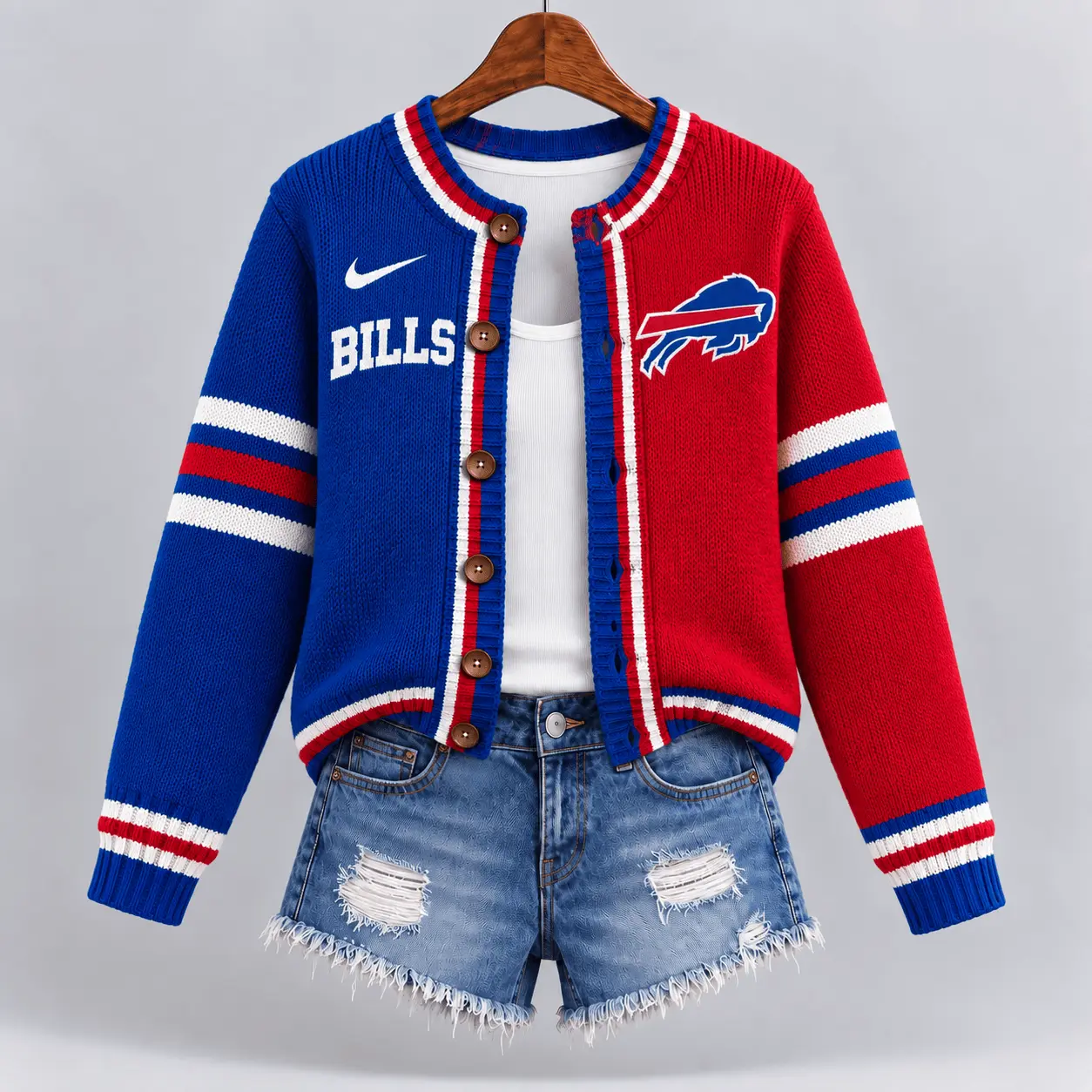 Buffalo Bills | Premium NFL Game Ready Cardigan NY - Image 2