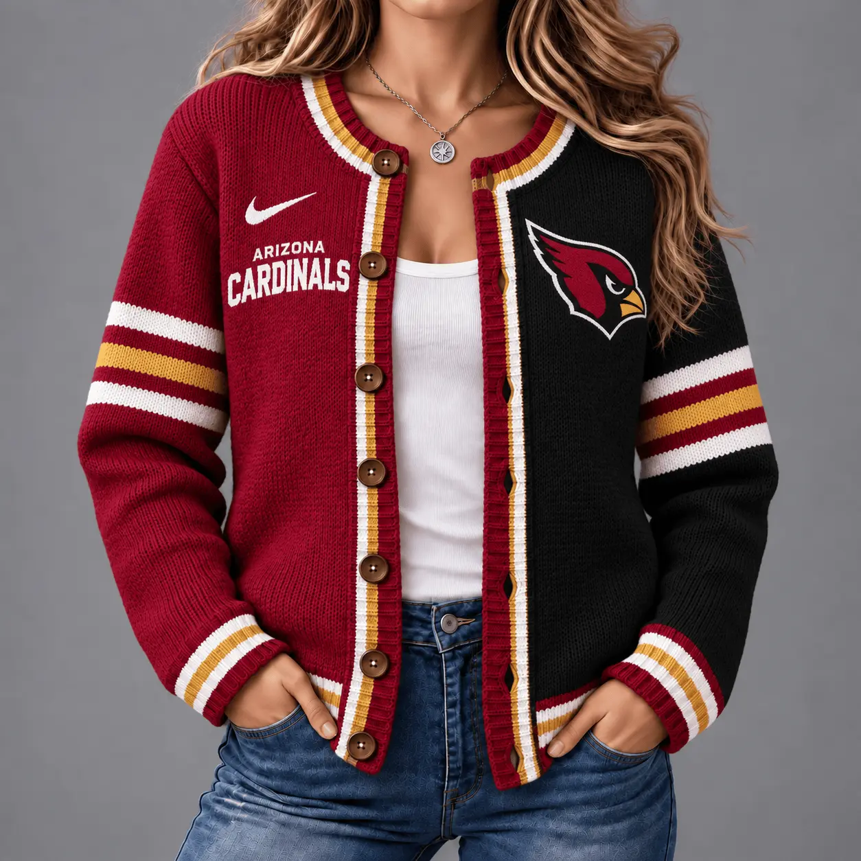Arizona Cardinals | Premium NFL Game Ready Cardigan NY