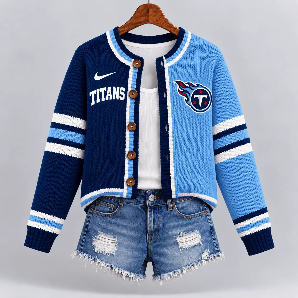 Tennessee Titans | Premium NFL Game Ready Cardigan NY - Image 2