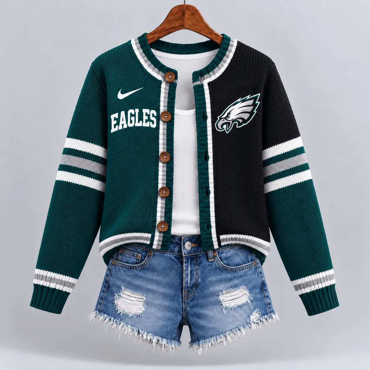 Philadelphia Eagles | Premium NFL Game Ready Cardigan NY - Image 2