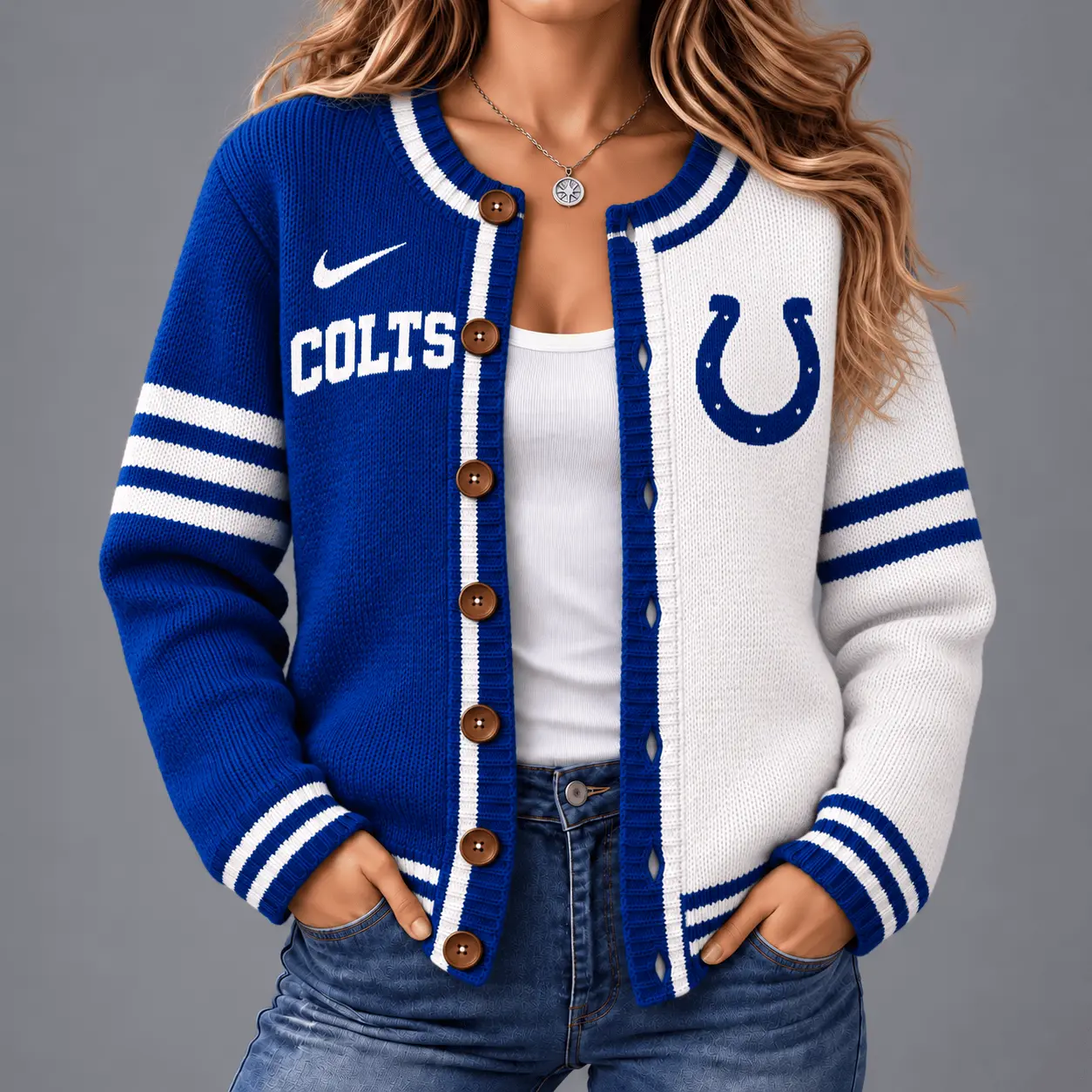 Indianapolis Colts | Premium NFL Game Ready Cardigan NY
