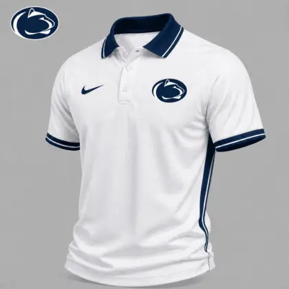 Penn State Nittany Lions | Premium NCAA Classic White Polo Shirt NY