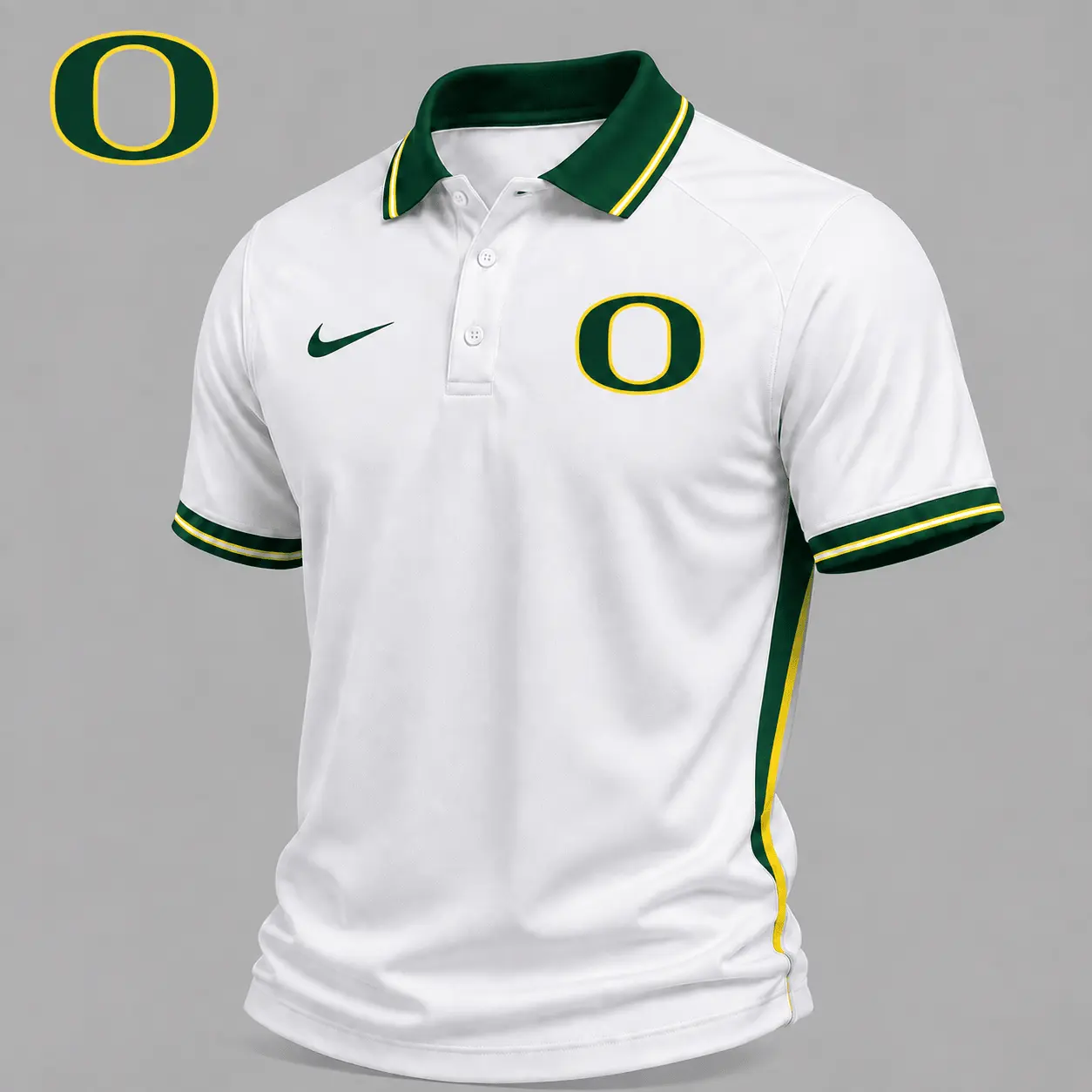 Oregon Ducks | Premium NCAA Classic White Polo Shirt NY