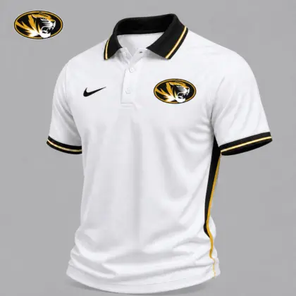 Missouri Tigers | Premium NCAA Classic White Polo Shirt NY