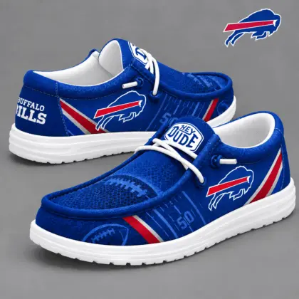 Buffalo Bills | Premium NFL Team Ready Loafer Shoes NY