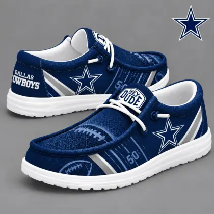 Dallas Cowboys | Premium NFL Team Ready Loafer Shoes NY