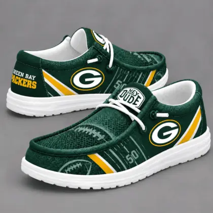 Green Bay Packers | Premium NFL Team Ready Loafer Shoes NY