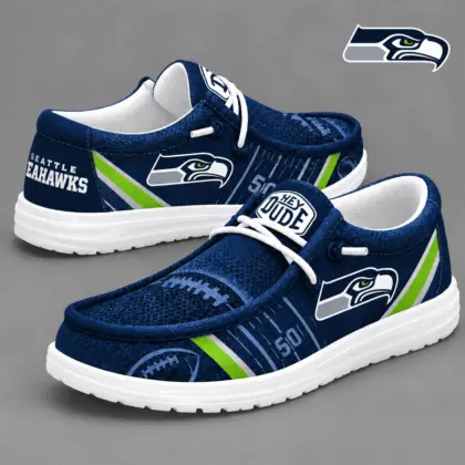Seattle Seahawks | Premium NFL Team Ready Loafer Shoes NY