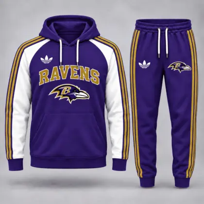 Baltimore Ravens | Premium NFL Classic Varsity Hoodie & Jogger Set NY