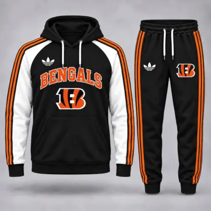Cincinnati Bengals | Premium NFL Classic Varsity Hoodie & Jogger Set NY