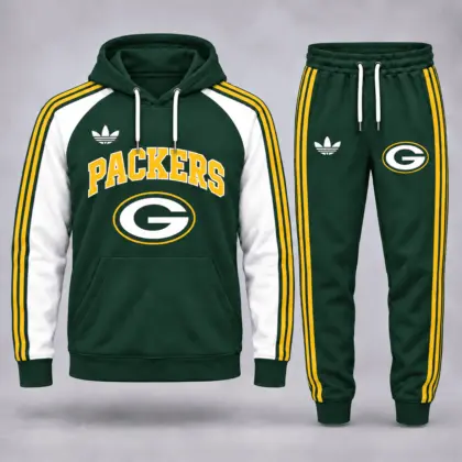 Green Bay Packers | Premium NFL Classic Varsity Hoodie & Jogger Set NY