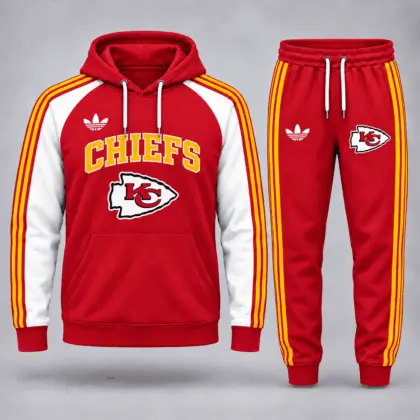 Kansas City Chiefs | Premium NFL Classic Varsity Hoodie & Jogger Set NY
