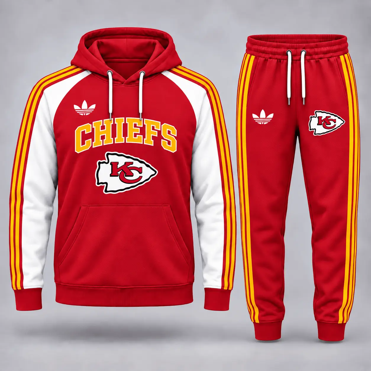 Kansas City Chiefs | Premium NFL Classic Varsity Hoodie & Jogger Set NY
