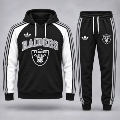 Las Vegas Raiders | Premium NFL Classic Varsity Hoodie & Jogger Set NY