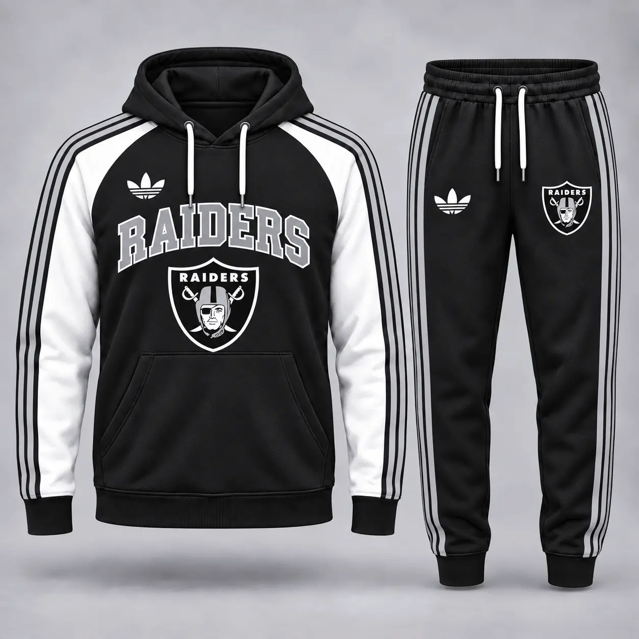 Las Vegas Raiders | Premium NFL Classic Varsity Hoodie & Jogger Set NY