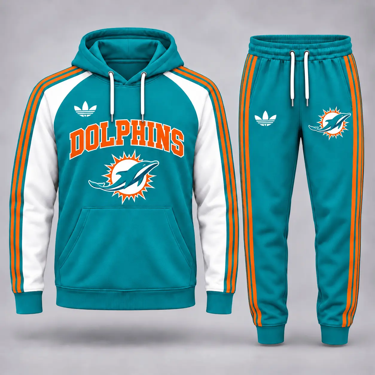 Miami Dolphins | Premium NFL Classic Varsity Hoodie & Jogger Set NY