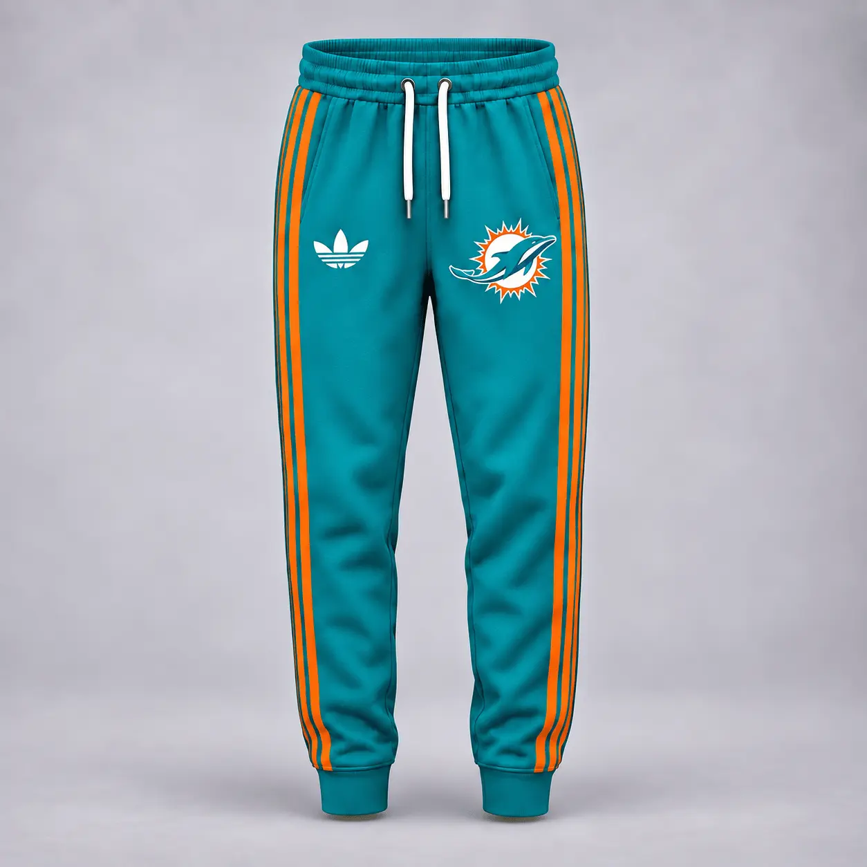 Miami Dolphins | Premium NFL Classic Varsity Hoodie & Jogger Set NY - Image 3