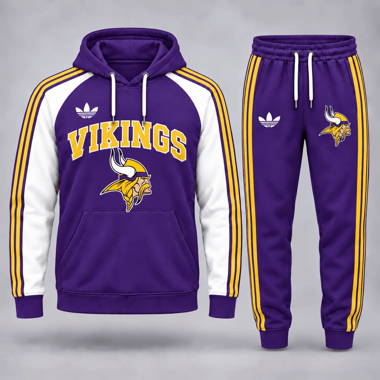 Minnesota Vikings | Premium NFL Classic Varsity Hoodie & Jogger Set NY