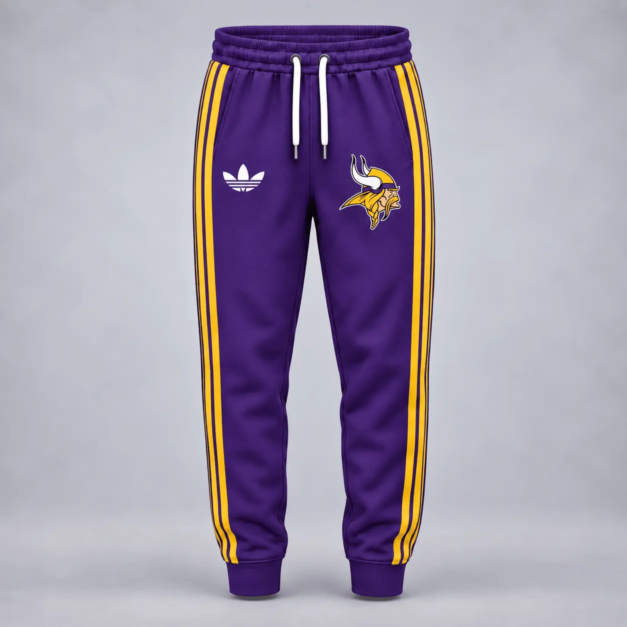 Minnesota Vikings | Premium NFL Classic Varsity Hoodie & Jogger Set NY - Image 3